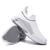 Vipkoala New Style Men's Shoes In Autumn and Winter: Breathable Flying Knitting Running Shoes Sock Mouth Leisure and Fashion Sports Shoes