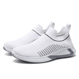 Vipkoala New Style Men's Shoes In Autumn and Winter: Breathable Flying Knitting Running Shoes Sock Mouth Leisure and Fashion Sports Shoes