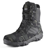 Vipkoala Men Boots Work Safty Shoes Men Desert Tactical Military Boots Autumn Winter Special Force Army Ankle Boots Men