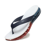 Vipkoala Summer Fashion High-Quality Full Palm Air Cushion Slippers Designer Sandals Flip Flops Men House Slippers Luxury Slide38-46