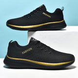 New Men Casual Shoes Trainers Super Light Comfortable Sports Sneakers Flying Woven Tennis Masculino Male Flats Walking Footwear