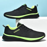 New Men Casual Shoes Trainers Super Light Comfortable Sports Sneakers Flying Woven Tennis Masculino Male Flats Walking Footwear