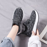 Vipkoala Women's Shoes Summer Woven Sports Shoes Fashion Casual Shoe Breathable Mesh Coconut Shoes All-match for Women Sneakers