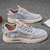 Vipkoala  Summer Nw Breathable Men's Shoes Trend Men Board Shoes Umbrella Canvas Sneakers All-match Sports Casual Shoes