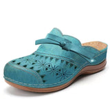 Vipkoala Summer Women's Slippers Vintage Roman Woman Shoes Casual Wedge Platform Sandals Hollow Comfort Beach Shoe Female Flip Flops
