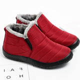 Vipkoala Men Boots Winter Men's Winter Boots Fashion Men Shoes Casual Boots Work Shoes For Men Keep Warm Snow Boots Shoes Male Work Shoes