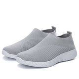 Women Vulcanized Shoes High Quality Women Sneakers Slip On Flats Shoes Women Loafers Plus Size 42 Walking Flat