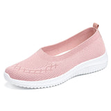 Woman vulcanize shoes Light Breathable Fashion Comfortable sneakers women Casual Slip On flats running shoes for women