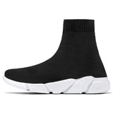 MWY Breathable Couple Socks Shoes Trendy Warm Men's Winter Shoes Male Black Sneakers Lazy Casual Ankle Boots Chaussures Homme Mens Boots Fashion