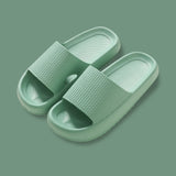 Women Thick Platform Slippers Summer Beach Eva Soft Sole Slide Sandals Leisure Men Ladies Indoor Bathroom Anti-slip Shoes