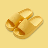 Women Thick Platform Slippers Summer Beach Eva Soft Sole Slide Sandals Leisure Men Ladies Indoor Bathroom Anti-slip Shoes