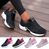 Shoes for Women Chunky Sneakers Breathable Running Shoes Mesh Flat Plus Size Light Weight Sports Shoes Platform Chaussure Femme