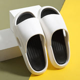 Women Outside Slippers Summer Runway Shoes EVA Soft Thick Sole Non-slip Outdoor Women Slides Pool Beach Sandals Indoor Bath