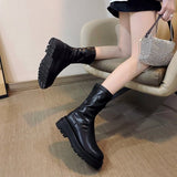 Vipkoala Long Boots Over The Knee Ladies Luxury Fashion Autumn Winter Shoes Platform Fashion Woman Footwear Slip On New Botas