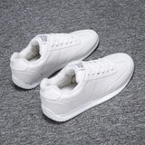 Vipkoala White Leather Sneakers Boys Sport Vulcanized Shoes Men Comforthable Spring Sneakers Mens Casual Shoes Fashion School Tennis