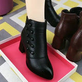 Vipkoala High Boots Women New Winter High Heels Shoes Women Fashion Sexy Warm Ankle Boots Designer Pumps Party Shoes