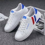 White Vulcanized Sneakers Boys Cheap Flat Comfortable Shoes Men Autumn Spring Fashion Sneakers Men Vulcanize Shoes