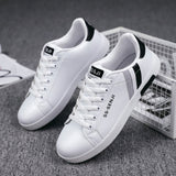 White Vulcanized Sneakers Boys Cheap Flat Comfortable Shoes Men Autumn Spring Fashion Sneakers Men Vulcanize Shoes