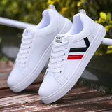 White Vulcanized Sneakers Boys Cheap Flat Comfortable Shoes Men Autumn Spring Fashion Sneakers Men Vulcanize Shoes