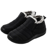 Winter Men Boots Lightweight Men Snow Boots Warm Fur Ankle Boots Men Waterproof No-Slip Shoes Male Sneakers Breathable Footwear