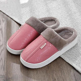 Fashion Winter Women Slippers Home Fur Slippers Slip On Warm House Shoes Men Women Lovers Couples Indoor Outdoor Shoes Boys