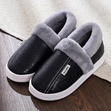 Fashion Winter Women Slippers Home Fur Slippers Slip On Warm House Shoes Men Women Lovers Couples Indoor Outdoor Shoes Boys