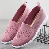 Vipkoala Spring and autumn elderly women's shoes casual shoes non slip soft soled cloth shoes comfortable fashion single shoes woven casu