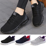 Sneakers Women Shoes Flats Casual Ladies Shoe Woman Lace-Up Mesh Light Breathable Female zapatillas de deporte para mujer