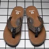 Hot Fashion Blue Massage Slippers Men Flip Flops Big Size 46 Casual Slides Men Non Slip Beach Indoor Slippers Men сланцы мужские