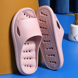 Vipkoala Home Slippers Summer Thick Platform Woman Sandals Indoor Bathroom Anti-slip Slides Ladies Men's Shoes Mules