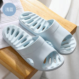 Vipkoala Home Slippers Summer Thick Platform Woman Sandals Indoor Bathroom Anti-slip Slides Ladies Men's Shoes Mules