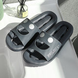 Vipkoala Home Slippers Summer Thick Platform Woman Sandals Indoor Bathroom Anti-slip Slides Ladies Men's Shoes Mules